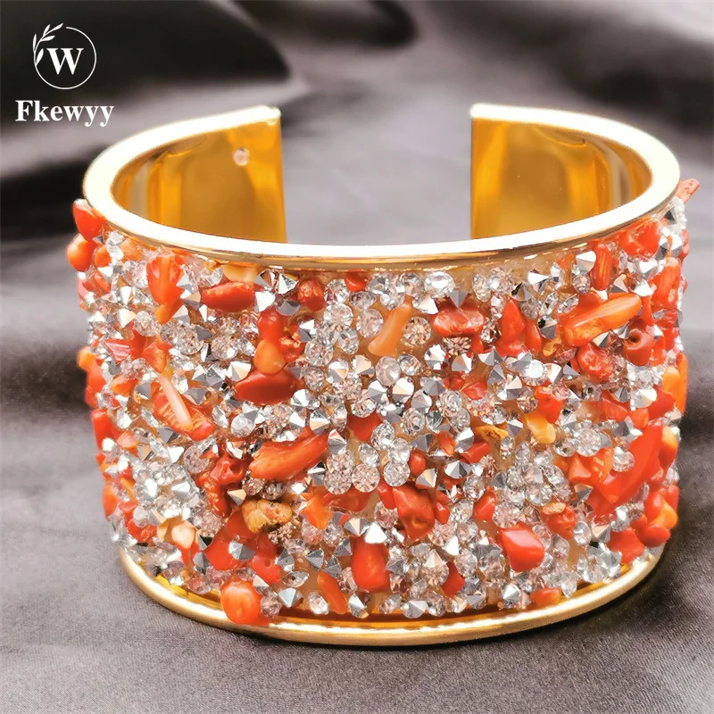 Fkewyy New Natural Stone Bracelets For Women Handmade Luxury Design Jewelry Charm Ethnic Style Cuff Bangle Party Gift Jewellery
Fkewyy New Natural Stone Bracelets For Women Handmade Luxury Design Jewelry Charm Ethnic Style Cuff Bangle Party Gift Jewellery
