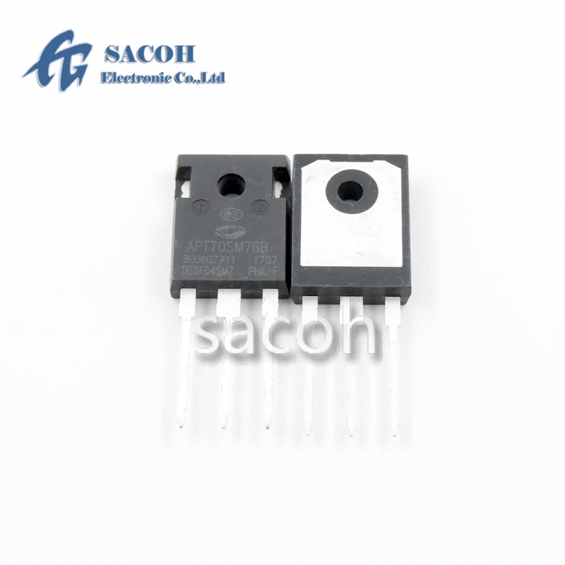 Обновленный оригинальный МОП-транзистор APT70SM70B или APT130SM70B или MSC035SMA070B MSC015SMA070B MSC015SMA070B TO-247 65A 700V
Обновленный оригинальный МОП-транзистор APT70SM70B или APT130SM70B или MSC035SMA070B MSC015SMA070B MSC015SMA070B TO-247 65A 700V