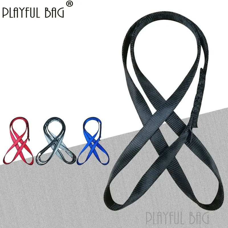 Playful bag Sling auxiliary protection sling rope wear-resistant Outdoor mountaineering rock climbing rock drop equipment ZL134
Playful bag Sling auxiliary protection sling rope wear-resistant Outdoor mountaineering rock climbing rock drop equipment ZL134