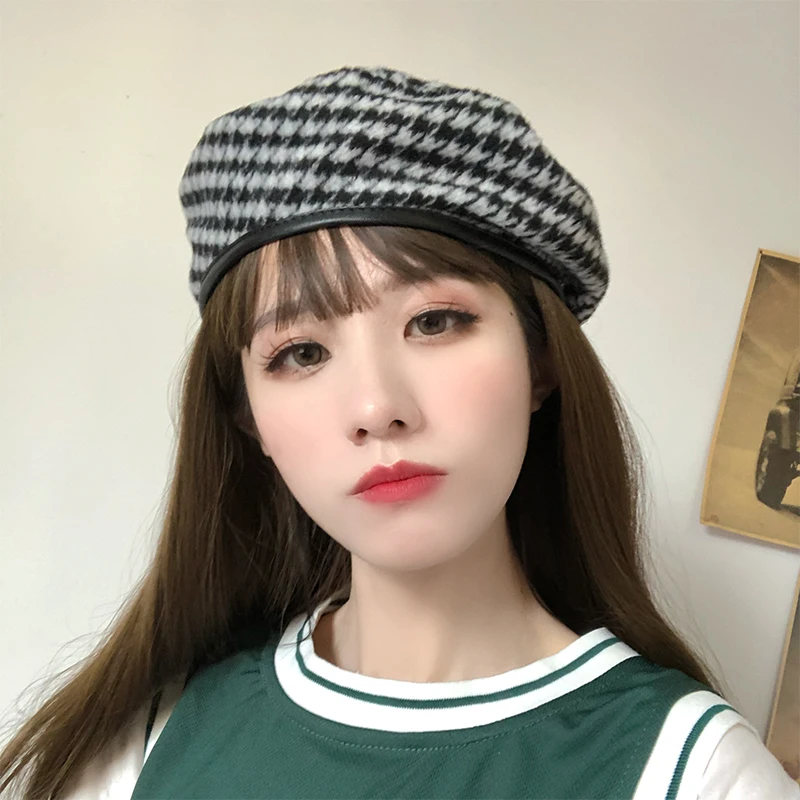 H3541 Retro Women Beret Hat Korean Fashion Autumn Winter Female Painter Cap Plaid Casual Shopping High Quality Vintage Girl Caps
H3541 Retro Women Beret Hat Korean Fashion Autumn Winter Female Painter Cap Plaid Casual Shopping High Quality Vintage Girl Caps
