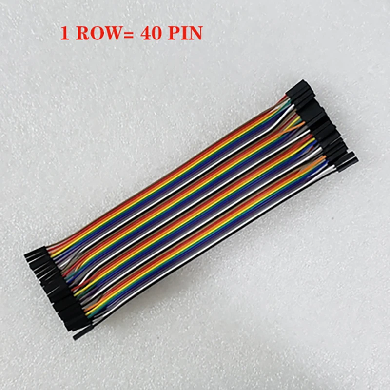 Dupont Cable 20CM30CM50CM100CM150CM Male to Male Female to Female Male to Female 40P1P Color Cable
Dupont Cable 20CM30CM50CM100CM150CM Male to Male Female to Female Male to Female 40P1P Color Cable