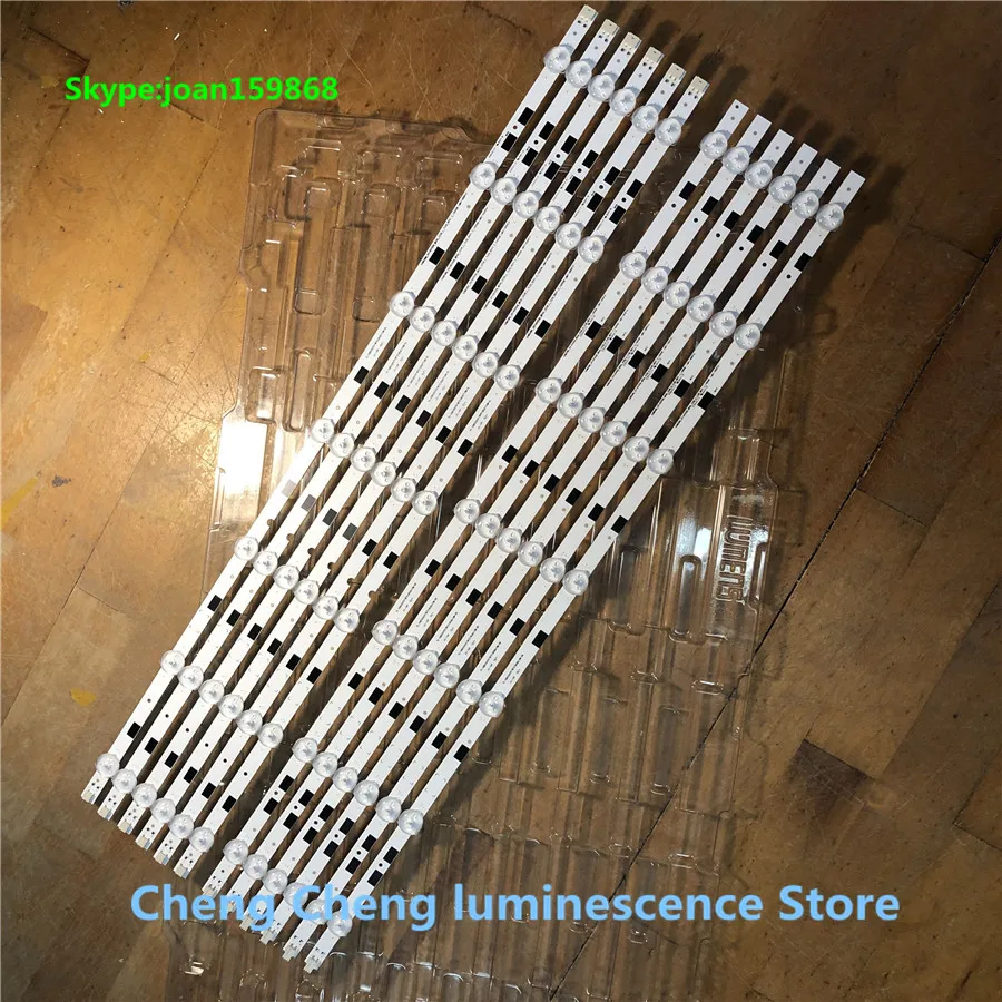 LED Backlight strip 14Lamp For 58"TV UA58H5288 2014SVS58 LM41-00091F LM41-00091G UE58J5200 BN96-32771A BN96-32772A
LED Backlight strip 14Lamp For 58"TV UA58H5288 2014SVS58 LM41-00091F LM41-00091G UE58J5200 BN96-32771A BN96-32772A