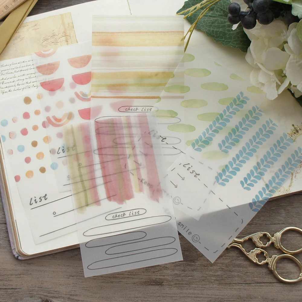 18 Sheet Cheek List Design Colorful Line Dot Pattern Paper Tag Design Gift Tag Gift Decoration Scrapbooking DIY Background
18 Sheet Cheek List Design Colorful Line Dot Pattern Paper Tag Design Gift Tag Gift Decoration Scrapbooking DIY Background