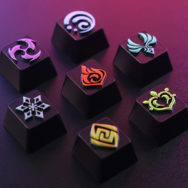 KeyStone Keycap 1 шт. Genshin Impact игровая металлическая механическая клавиатура из алюминиевого сплава, колпачки для клавиш R4 высота для оси Cherry MX
KeyStone Keycap 1 шт. Genshin Impact игровая металлическая механическая клавиатура из алюминиевого сплава, колпачки для клавиш R4 высота для оси Cherry MX