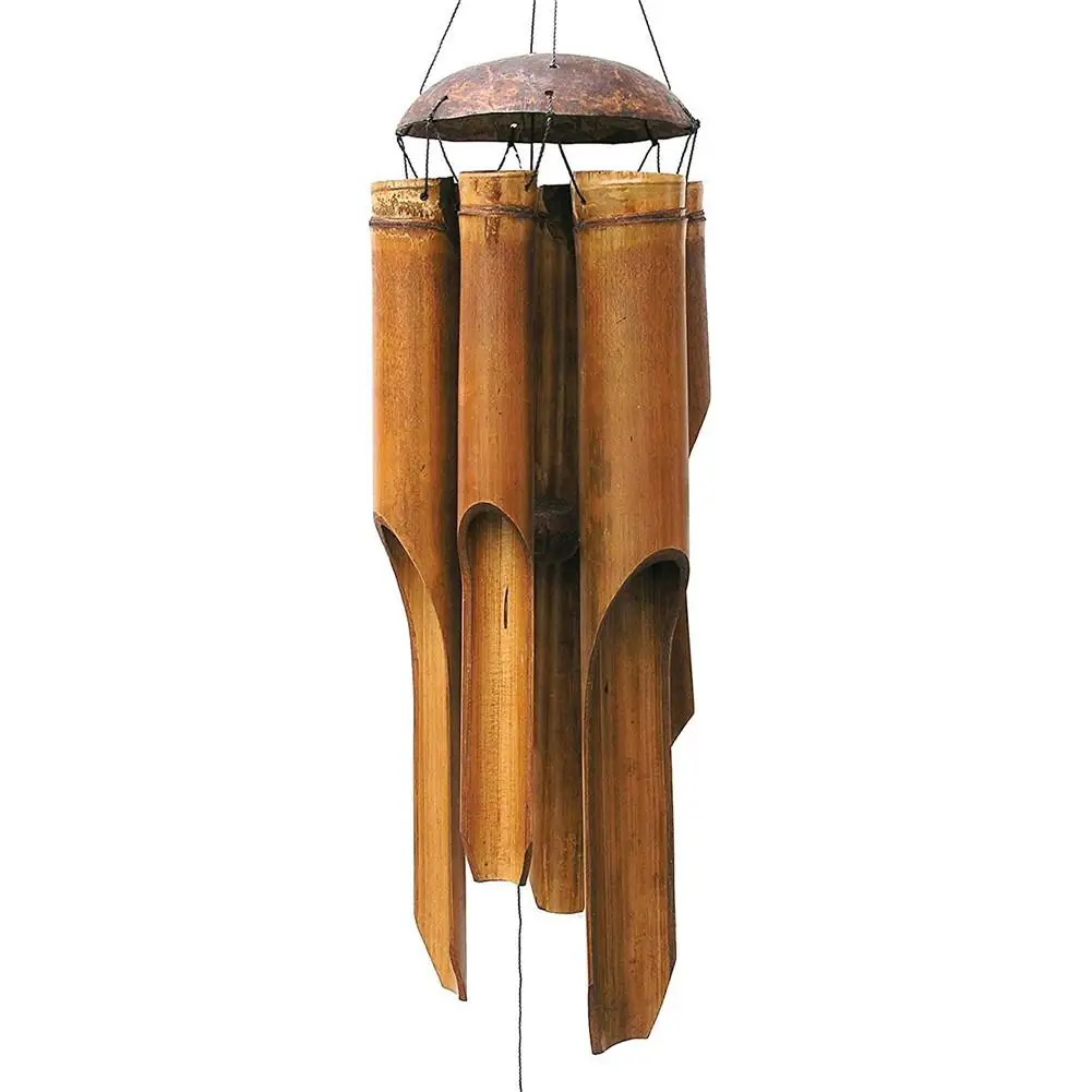 Bamboo Tubes Wind Chimes Outdoor Indoor Garden Wind Bell Wall Hanging Windbell Hanging Ornament Exterior Garden Decoration
Bamboo Tubes Wind Chimes Outdoor Indoor Garden Wind Bell Wall Hanging Windbell Hanging Ornament Exterior Garden Decoration