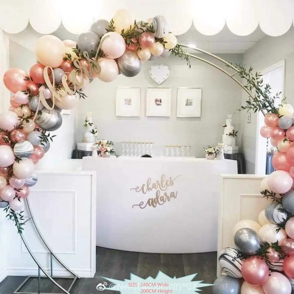 Wedding Iron Arches Outdoor wedding Stage Party Backdrops flower balloons Shelf walkway aisle road lead flower decorating stand
Wedding Iron Arches Outdoor wedding Stage Party Backdrops flower balloons Shelf walkway aisle road lead flower decorating stand