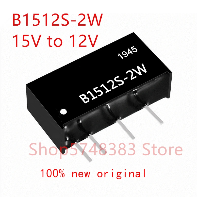 1 шт./лот 100% Новый оригинальный B1512S-2W B1512S 2 Вт B1512 15 В до 12 В изолирующий источник питания
1 шт./лот 100% Новый оригинальный B1512S-2W B1512S 2 Вт B1512 15 В до 12 В изолирующий источник питания
