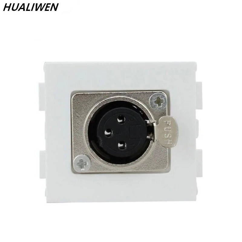 Canon Welding Female Head Module KTV Cannon Microphone Audio Socket MIC Audio Type 86 Wall Plug
Canon Welding Female Head Module KTV Cannon Microphone Audio Socket MIC Audio Type 86 Wall Plug