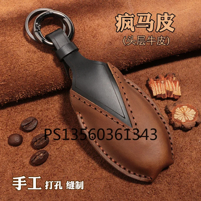 Suitable for Nissan New Qashqai Versa Sylphy Livina 2019 car key cover leather shell buckle
Suitable for Nissan New Qashqai Versa Sylphy Livina 2019 car key cover leather shell buckle