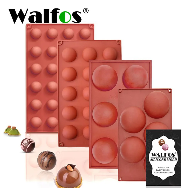 WALFOS Pastry Silicone Mold For Cake Form Baking Pan DIY Candy Chocolate Mold Cake Decorating Tools Bakeware Kitchen Accessories
WALFOS Pastry Silicone Mold For Cake Form Baking Pan DIY Candy Chocolate Mold Cake Decorating Tools Bakeware Kitchen Accessories