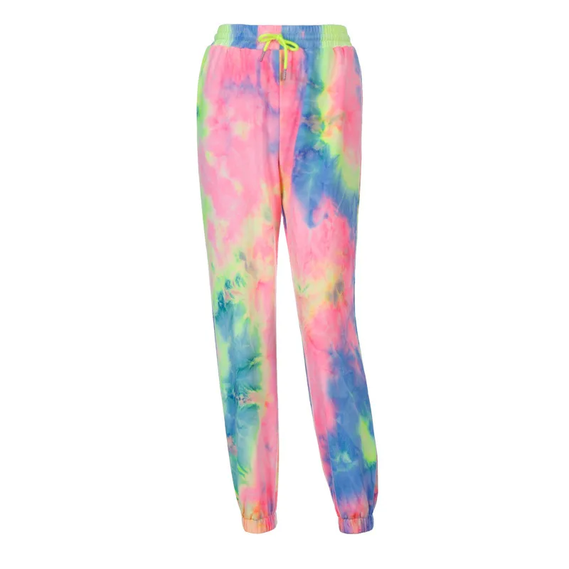 European And American Women's Spring And Autumn High Street New Fashion Tie-dye Stretch Waist Casual Women's Sports Trousers
European And American Women's Spring And Autumn High Street New Fashion Tie-dye Stretch Waist Casual Women's Sports Trousers