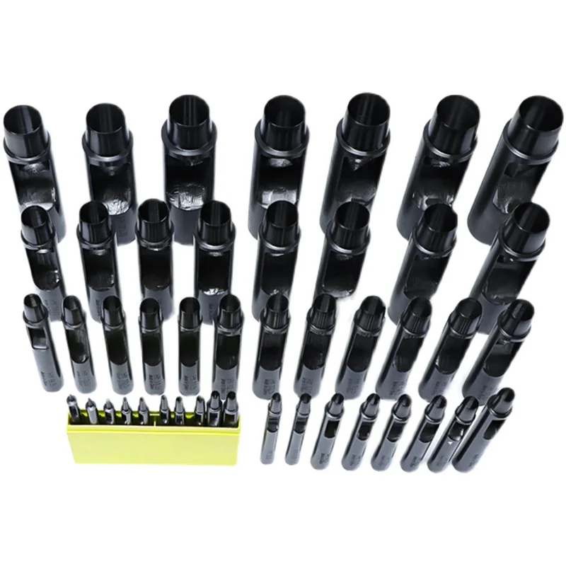 20-30mm Black round hole punch HY new anti-rust puncher handmade DIY bag leather belt strap cylindrical punching punch
20-30mm Black round hole punch HY new anti-rust puncher handmade DIY bag leather belt strap cylindrical punching punch