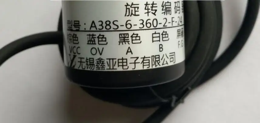 wuxi encoder A38S-6 series 3 phase 24v Solid shaft incremental photoelectric rotation Complementary output
wuxi encoder A38S-6 series 3 phase 24v Solid shaft incremental photoelectric rotation Complementary output