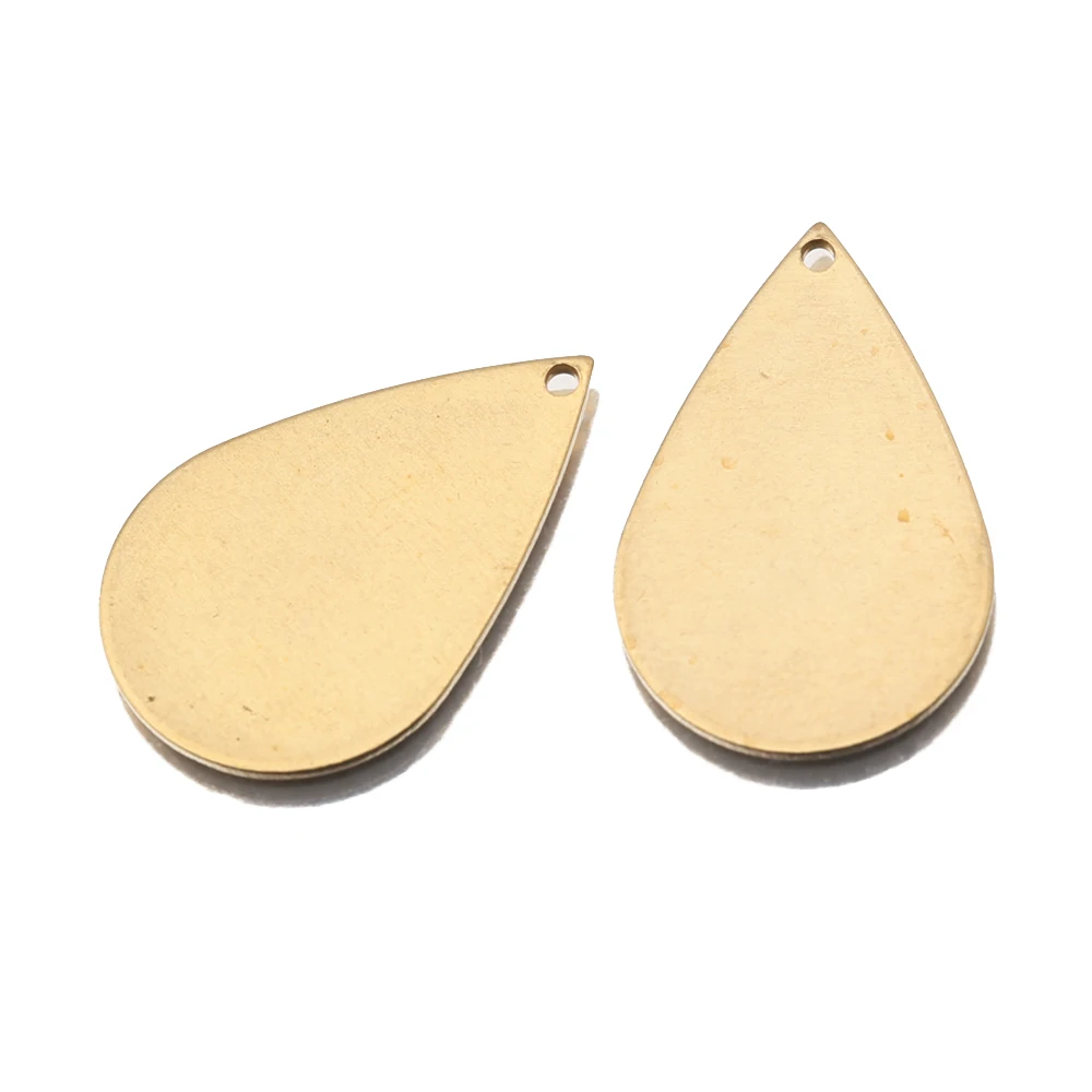 20Pcs Original Brass Pendant Tags Charms Flat Teardrop Disc Stampings Accessories Diy For Earrings Necklace Jewelry Making Craft
20Pcs Original Brass Pendant Tags Charms Flat Teardrop Disc Stampings Accessories Diy For Earrings Necklace Jewelry Making Craft