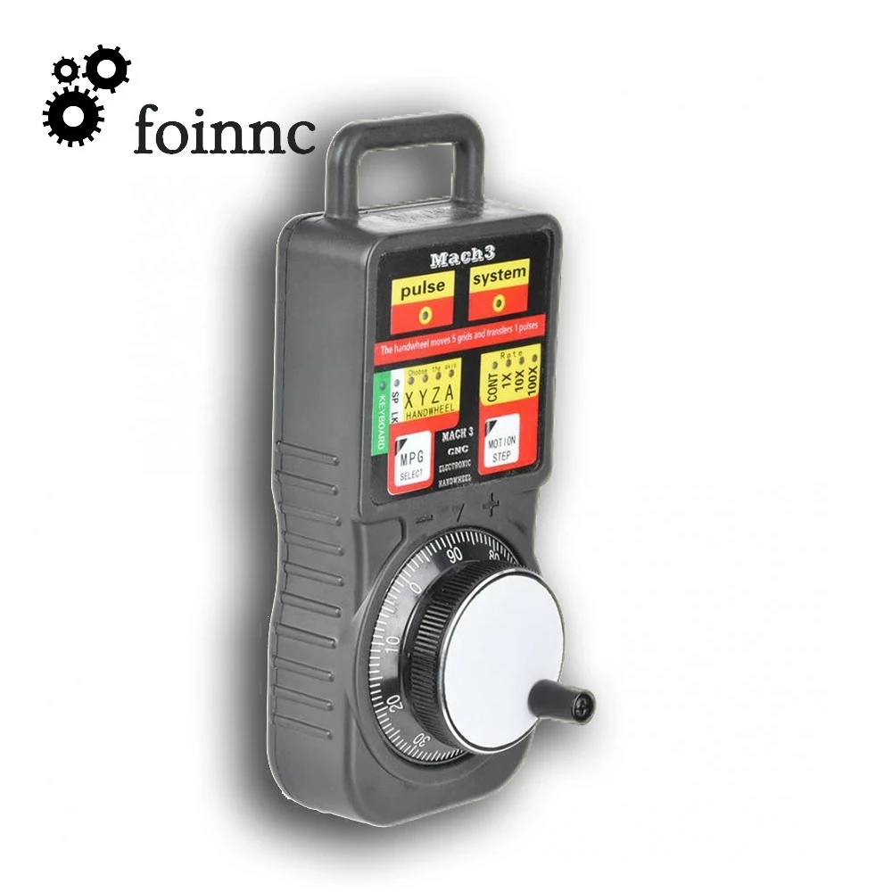 CNC MACH3 USB Industrial Electronic Handwheel 4 Axis Manual Pulse Generator MPG Pendant Handwheel
CNC MACH3 USB Industrial Electronic Handwheel 4 Axis Manual Pulse Generator MPG Pendant Handwheel