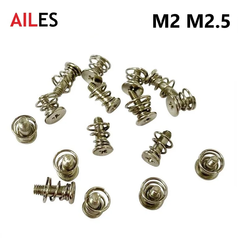50pcs M2 M2.5 Springs Graphics Card Screw Phillips CPU Mainboard Radiator Fixing Bolts DIY Step Screws Dropshipping
50pcs M2 M2.5 Springs Graphics Card Screw Phillips CPU Mainboard Radiator Fixing Bolts DIY Step Screws Dropshipping