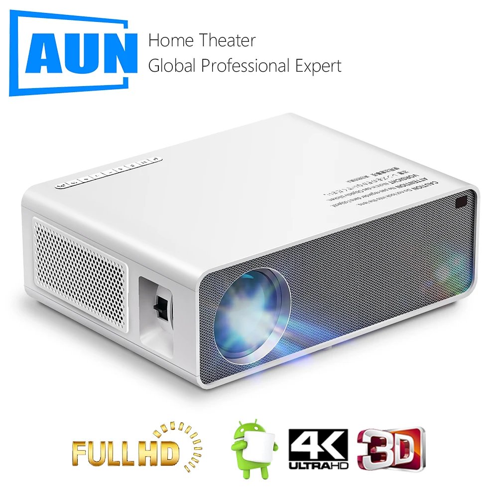 AKEY7 MAX AUN Projector Full HD 1080P 7500 Lumens Videoprojecteur LED Projector for Home Mobile Support 4K Video Beamer
AKEY7 MAX AUN Projector Full HD 1080P 7500 Lumens Videoprojecteur LED Projector for Home Mobile Support 4K Video Beamer