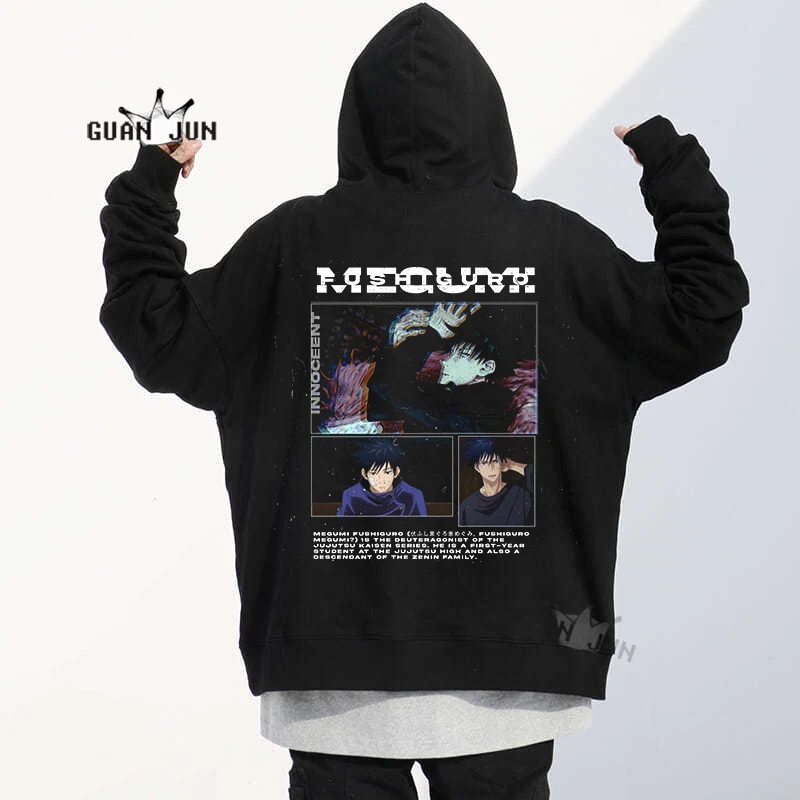 Anime Jujutsu Kaisen Gojo Satoru Cartoon Men Japanese Streetwear Warm Hoodies Autumn Fleece Tops Mens and Womens Loose Hoody
Anime Jujutsu Kaisen Gojo Satoru Cartoon Men Japanese Streetwear Warm Hoodies Autumn Fleece Tops Mens and Womens Loose Hoody