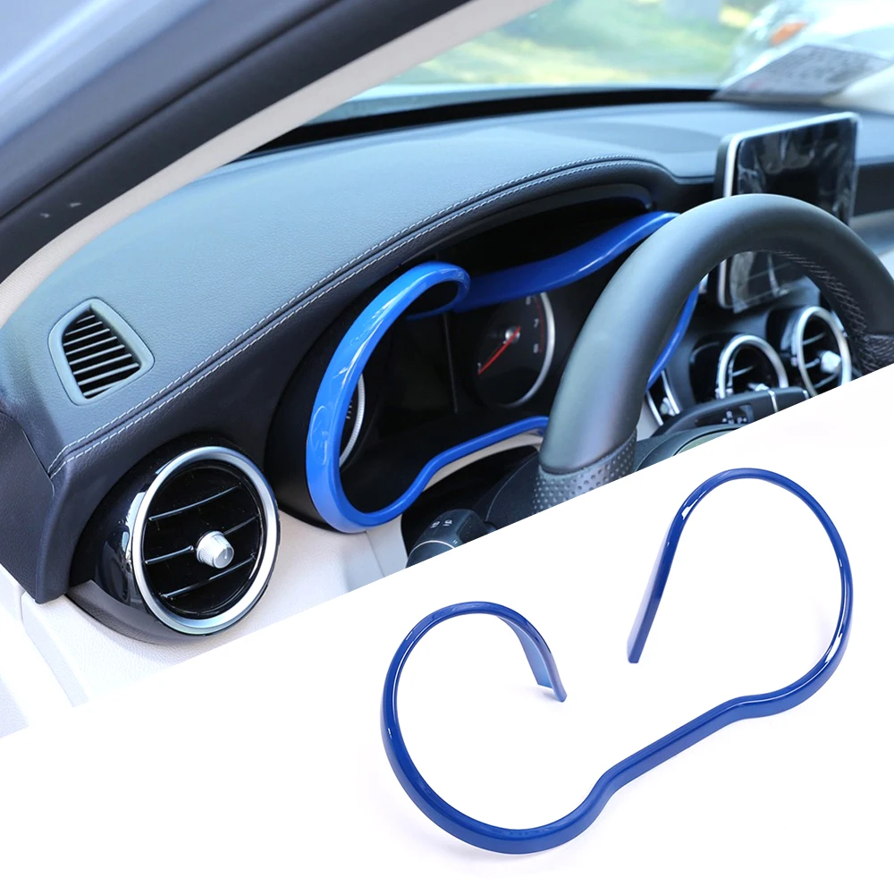 Blue ABS Plastic Dashboard Display Frame Cover Trim Suitable for Mercedes-Benz New C-class 2015-2019 Models Accessories
Blue ABS Plastic Dashboard Display Frame Cover Trim Suitable for Mercedes-Benz New C-class 2015-2019 Models Accessories