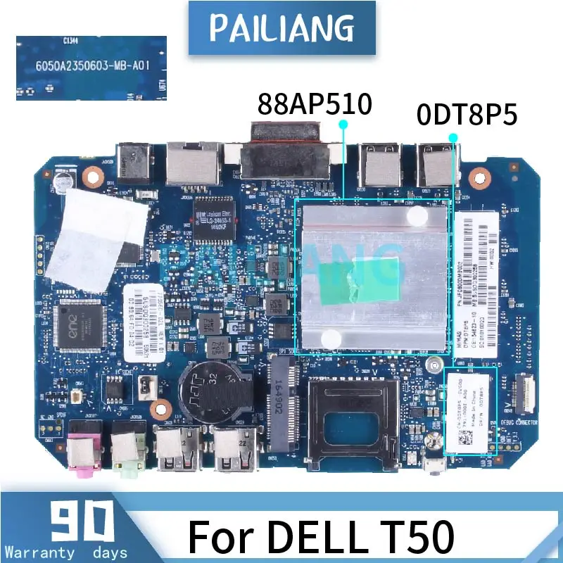 88AP510 CPU 1G For DELL Wyse 3010 T50 Thin Client Motherboard 0V1RTW 06YY7N 0DT8P5 08HJWV Mainboard New Work
88AP510 CPU 1G For DELL Wyse 3010 T50 Thin Client Motherboard 0V1RTW 06YY7N 0DT8P5 08HJWV Mainboard New Work