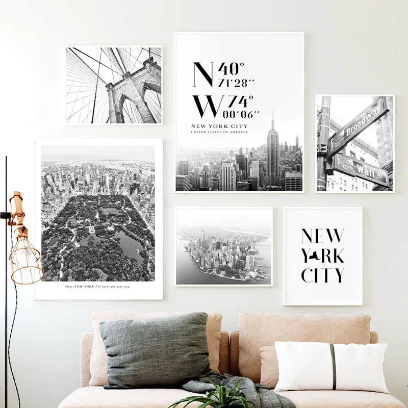 Wall Art Canvas Painting New York City Bridge Black White Photo Nordic Posters And Prints Wall Pictures For Living Room Decor
Wall Art Canvas Painting New York City Bridge Black White Photo Nordic Posters And Prints Wall Pictures For Living Room Decor