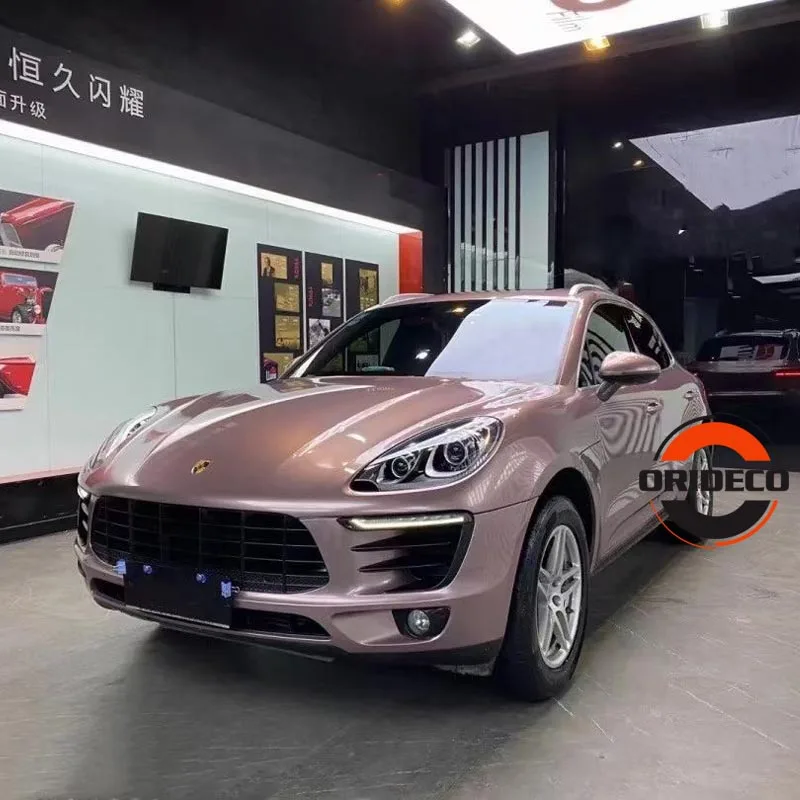 2021 New Luxury Ultra Glossy Frozenberry Pink Metallic Gloss Metal Wrap For Car Wrap Styling With Air Bubble Free 1.52*20M/Roll
2021 New Luxury Ultra Glossy Frozenberry Pink Metallic Gloss Metal Wrap For Car Wrap Styling With Air Bubble Free 1.52*20M/Roll