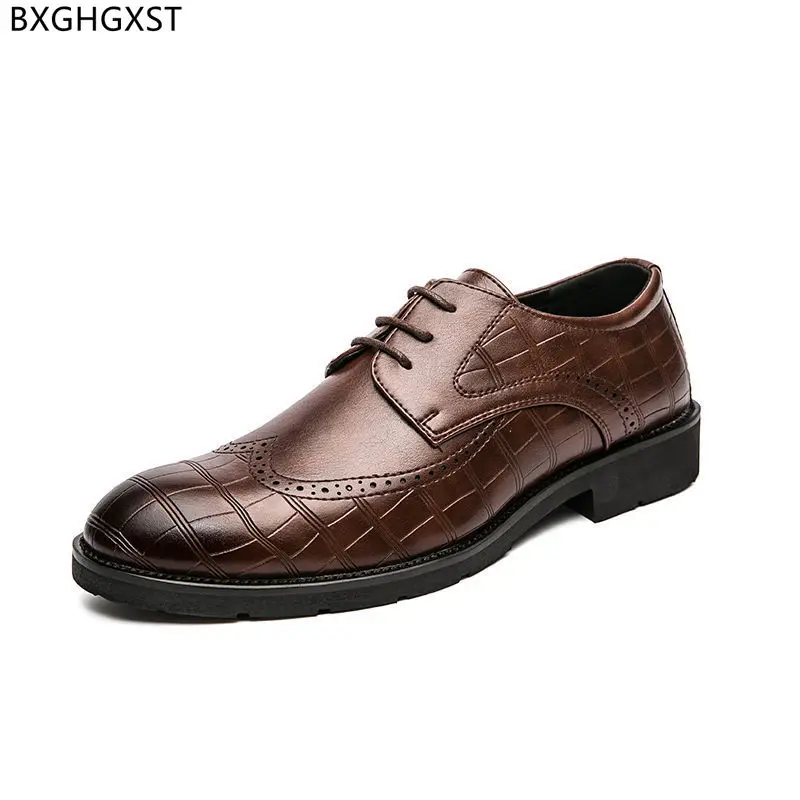 Black Brogue Men's Luxury Wedding Shoes Dress Shoes for Men Stylish Brown Leather Shoes Men 2023 Sapatos Para Hombre Chaussures
Black Brogue Men's Luxury Wedding Shoes Dress Shoes for Men Stylish Brown Leather Shoes Men 2023 Sapatos Para Hombre Chaussures