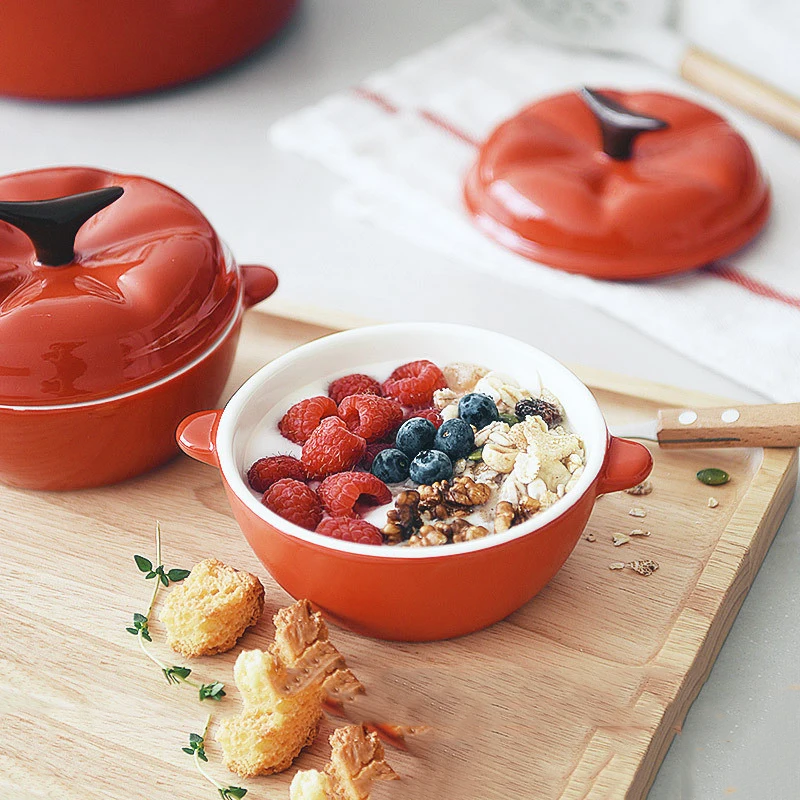 Pumpkin Ceramic Bowl With Lid Cooking Food Bowl Kitchen Tableware Baby Food Supplement Bowls For Halloween 300ML Bowls 그릇
Pumpkin Ceramic Bowl With Lid Cooking Food Bowl Kitchen Tableware Baby Food Supplement Bowls For Halloween 300ML Bowls 그릇