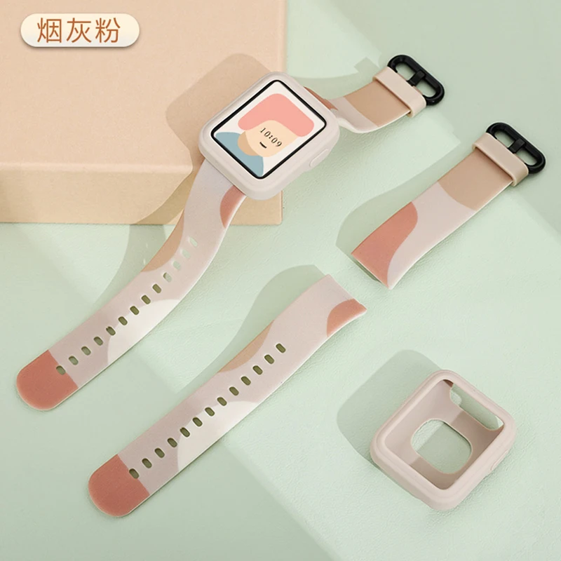 Morandi Silicone Strap with Protective caseFor Xiaomi Mi Watch Lite Smart Watch band Replacement Bracelet Wristband Redmi watch
Morandi Silicone Strap with Protective caseFor Xiaomi Mi Watch Lite Smart Watch band Replacement Bracelet Wristband Redmi watch