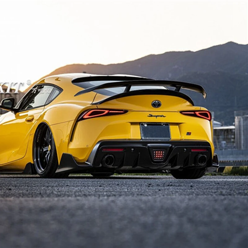 For Toyota Supra 2019 2020 + high quality Carbon Spoiler Rear Roof Spoiler Wing Trunk Lip Boot Cover Car Styling
For Toyota Supra 2019 2020 + high quality Carbon Spoiler Rear Roof Spoiler Wing Trunk Lip Boot Cover Car Styling