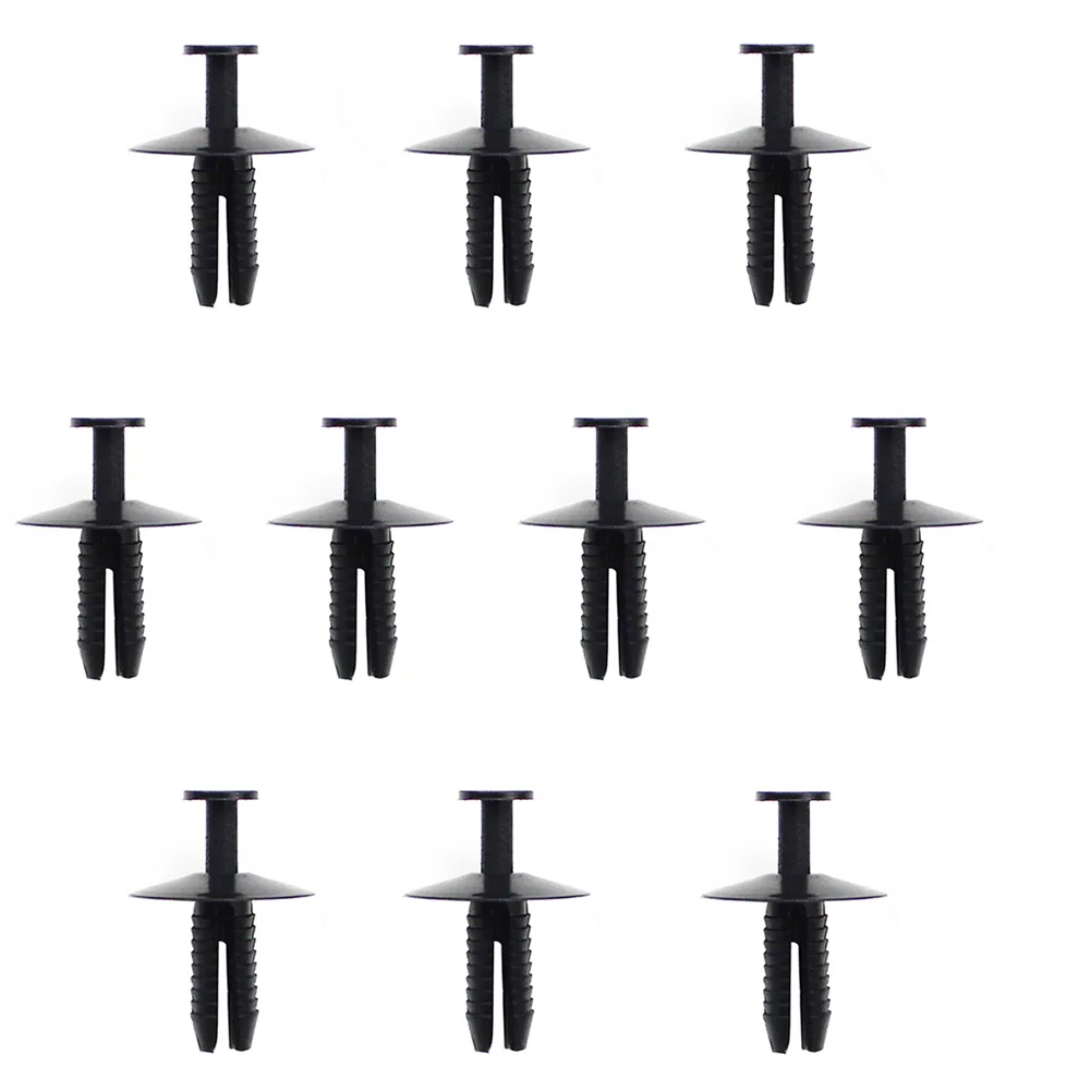 LARBLL 10Pcs Black Nylon Door Sill Rivet Bumper Trim Clip Retainer 51118174185 fit for BMW Series 3 5 7 E46 E38 E39 E53 X5
LARBLL 10Pcs Black Nylon Door Sill Rivet Bumper Trim Clip Retainer 51118174185 fit for BMW Series 3 5 7 E46 E38 E39 E53 X5