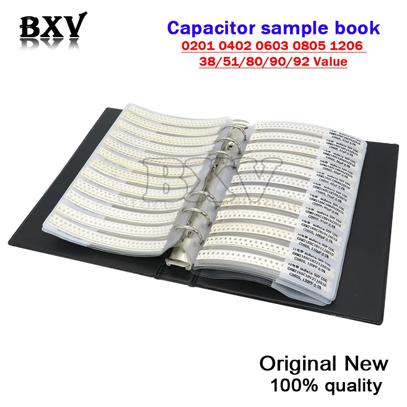 950PCS 2550PCS 4500PCS 0201 0402 0603 0805 1206 Capacitor Sample Book pumuddsySMD Assorted Kit 10uf 1nf 100pf 10nf
950PCS 2550PCS 4500PCS 0201 0402 0603 0805 1206 Capacitor Sample Book pumuddsySMD Assorted Kit 10uf 1nf 100pf 10nf