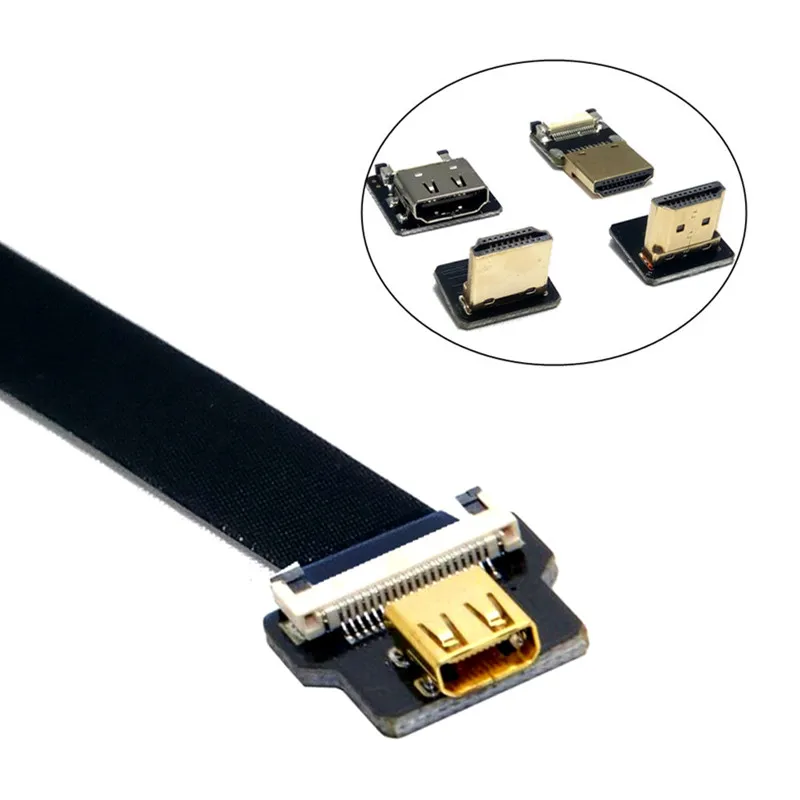 Микро-HDMI гнездо типа D к HDMI-совместимый вверх вниз угловой FPV FPC плоский кабель для GoPro GH4 BMPCC A5000 A6000 A7R A7S 5 см-80 см
Микро-HDMI гнездо типа D к HDMI-совместимый вверх вниз угловой FPV FPC плоский кабель для GoPro GH4 BMPCC A5000 A6000 A7R A7S 5 см-80 см