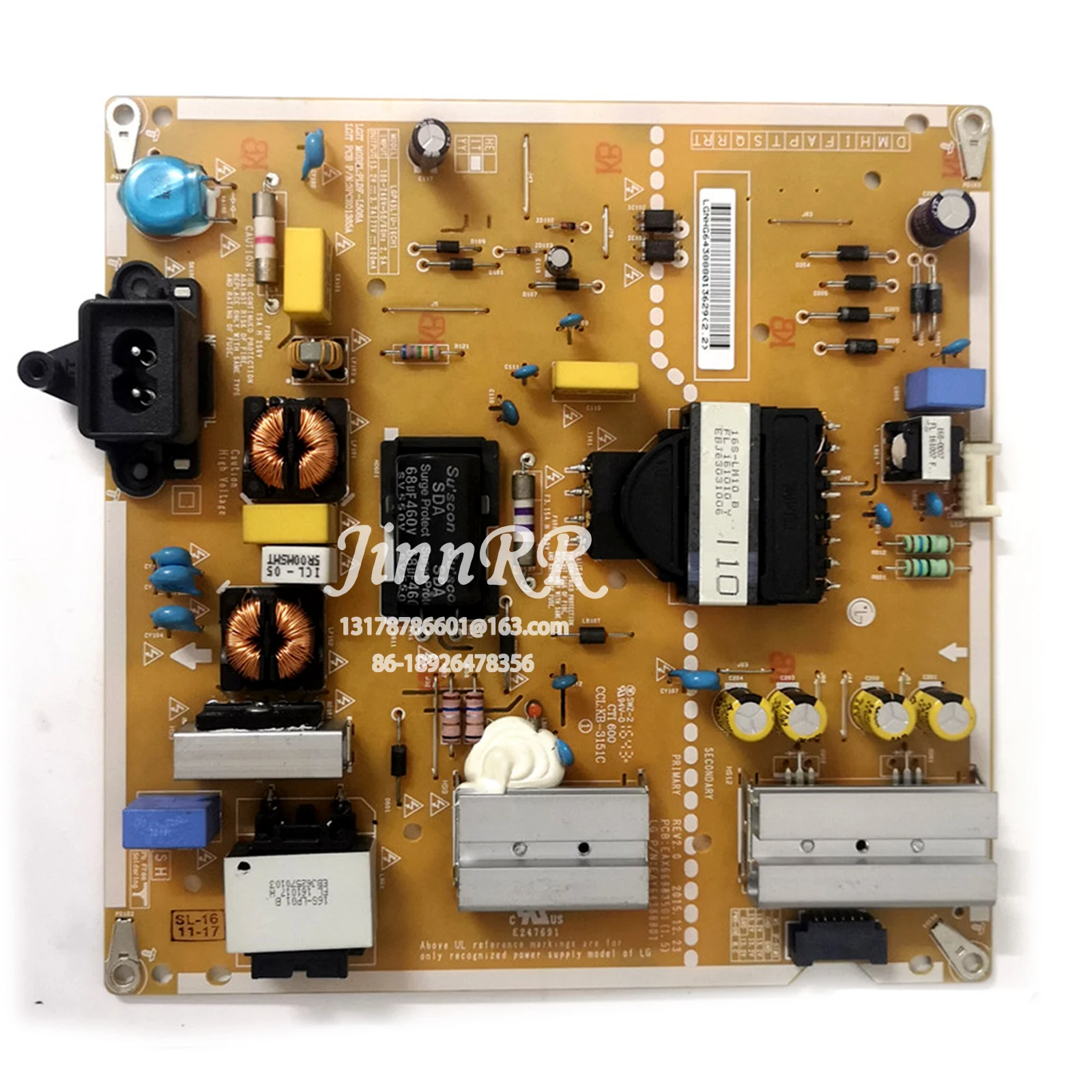 EAX66883501 LGP43LIU бесплатная доставка хороший тест для LG 43LG61CH-CK43UH6100-CB силовая плата EAX66883501
EAX66883501 LGP43LIU бесплатная доставка хороший тест для LG 43LG61CH-CK43UH6100-CB силовая плата EAX66883501