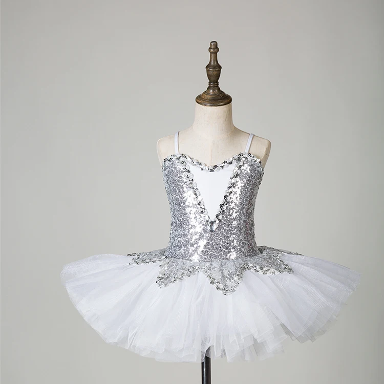 White Children Ballet Dress Sequins Performance Dancewear Little Swan Dance Costumes Girls Ballet Tutu Dancing Pompous Skirt
White Children Ballet Dress Sequins Performance Dancewear Little Swan Dance Costumes Girls Ballet Tutu Dancing Pompous Skirt