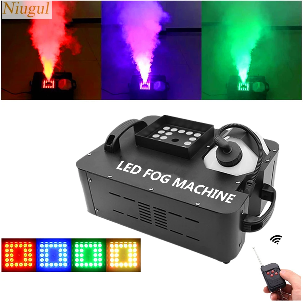 1500W LED Fog Machine/DMX512 Remote Control Smoke Machine With 24x9W RGB LED Lights/DJ Vertical Stage LED Fogger Hazer Equipment
1500W LED Fog Machine/DMX512 Remote Control Smoke Machine With 24x9W RGB LED Lights/DJ Vertical Stage LED Fogger Hazer Equipment