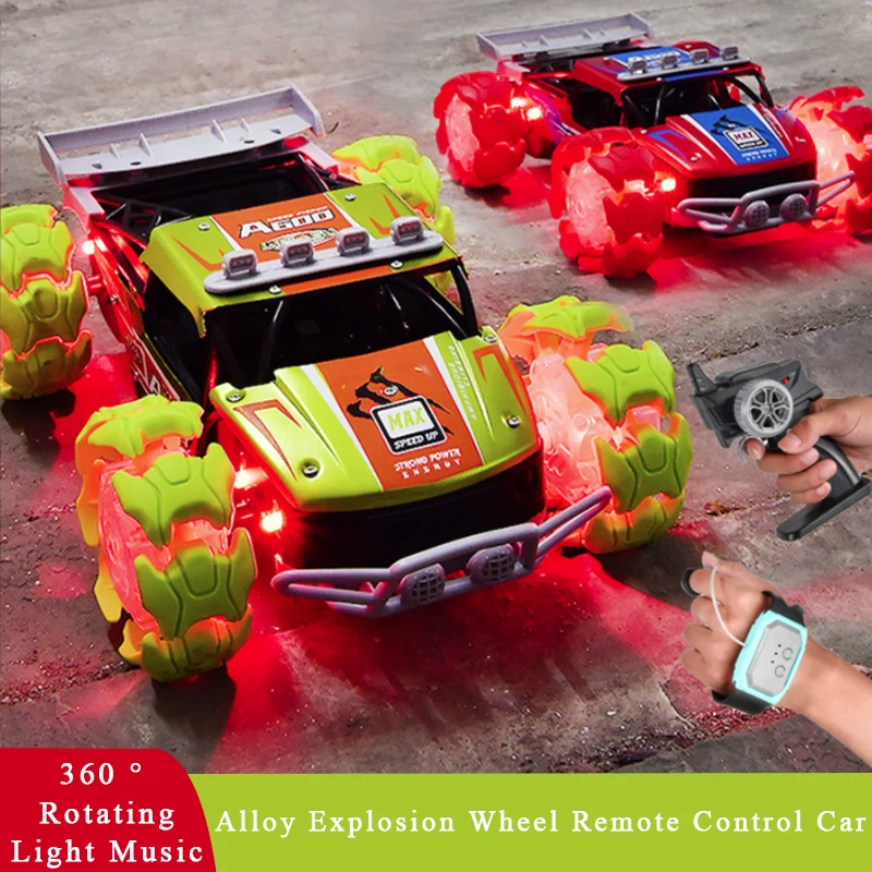 4-wheel drive alloy off-road climbing RC vehicle gesture sensing dual remote control 1:12 explosive wheel electric vehicle toy
4-wheel drive alloy off-road climbing RC vehicle gesture sensing dual remote control 1:12 explosive wheel electric vehicle toy