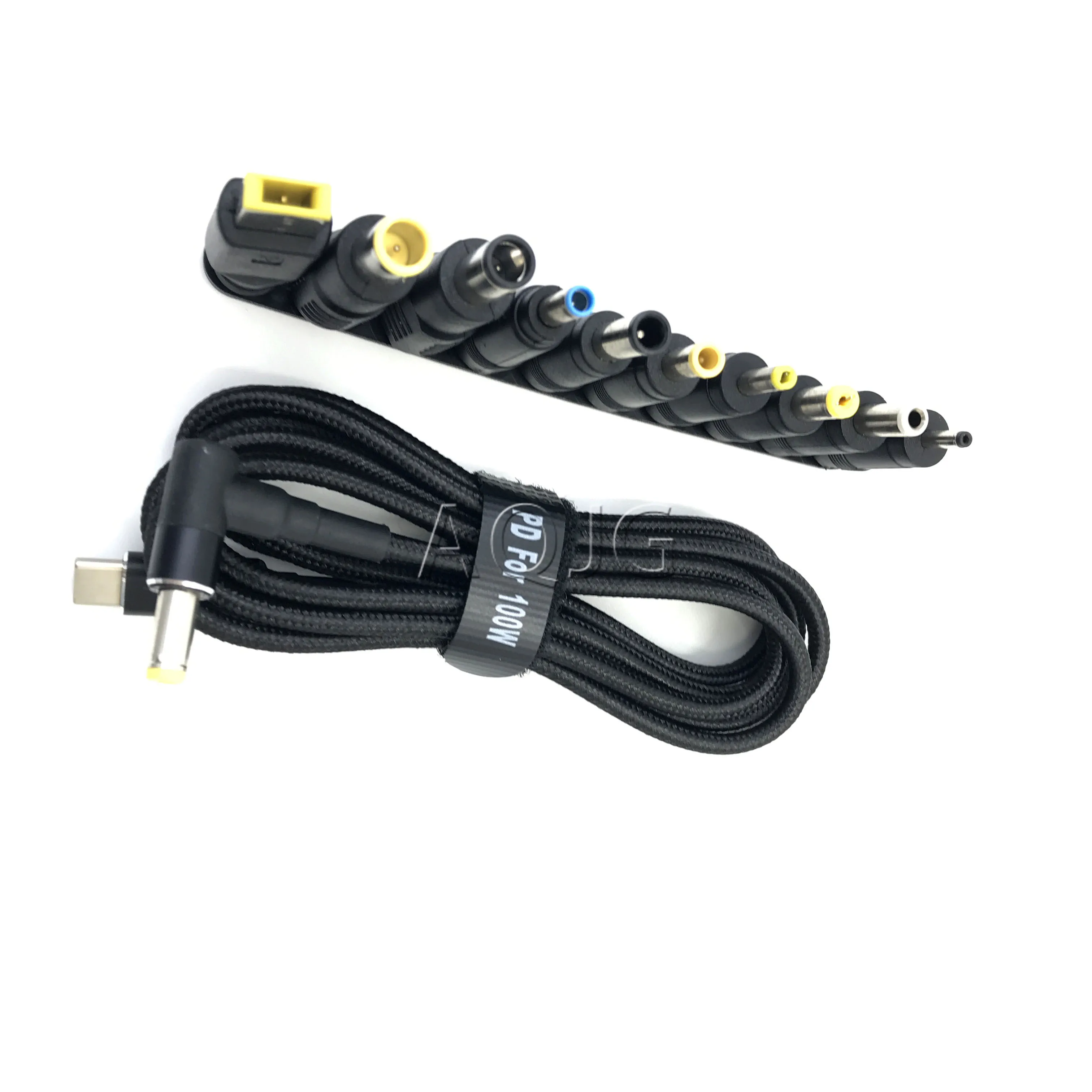 100W Type C Laptop Power Adapter Connector Plug USB Type C to Universal Laptop Charger Jack Charging Cable Cord for Notebooks
100W Type C Laptop Power Adapter Connector Plug USB Type C to Universal Laptop Charger Jack Charging Cable Cord for Notebooks