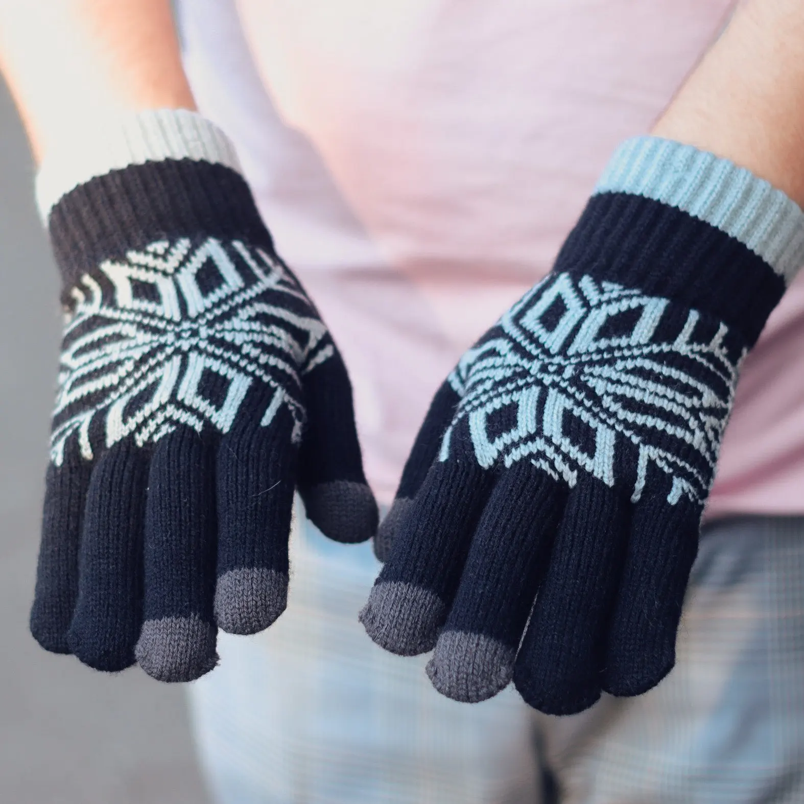 Men's Gloves Winter Cashmere Knitted Warm Autumn Thick Touch Screen Gloves Knit Wool Plus Velvet Thicken Outdoor Riding Gloves
Men's Gloves Winter Cashmere Knitted Warm Autumn Thick Touch Screen Gloves Knit Wool Plus Velvet Thicken Outdoor Riding Gloves