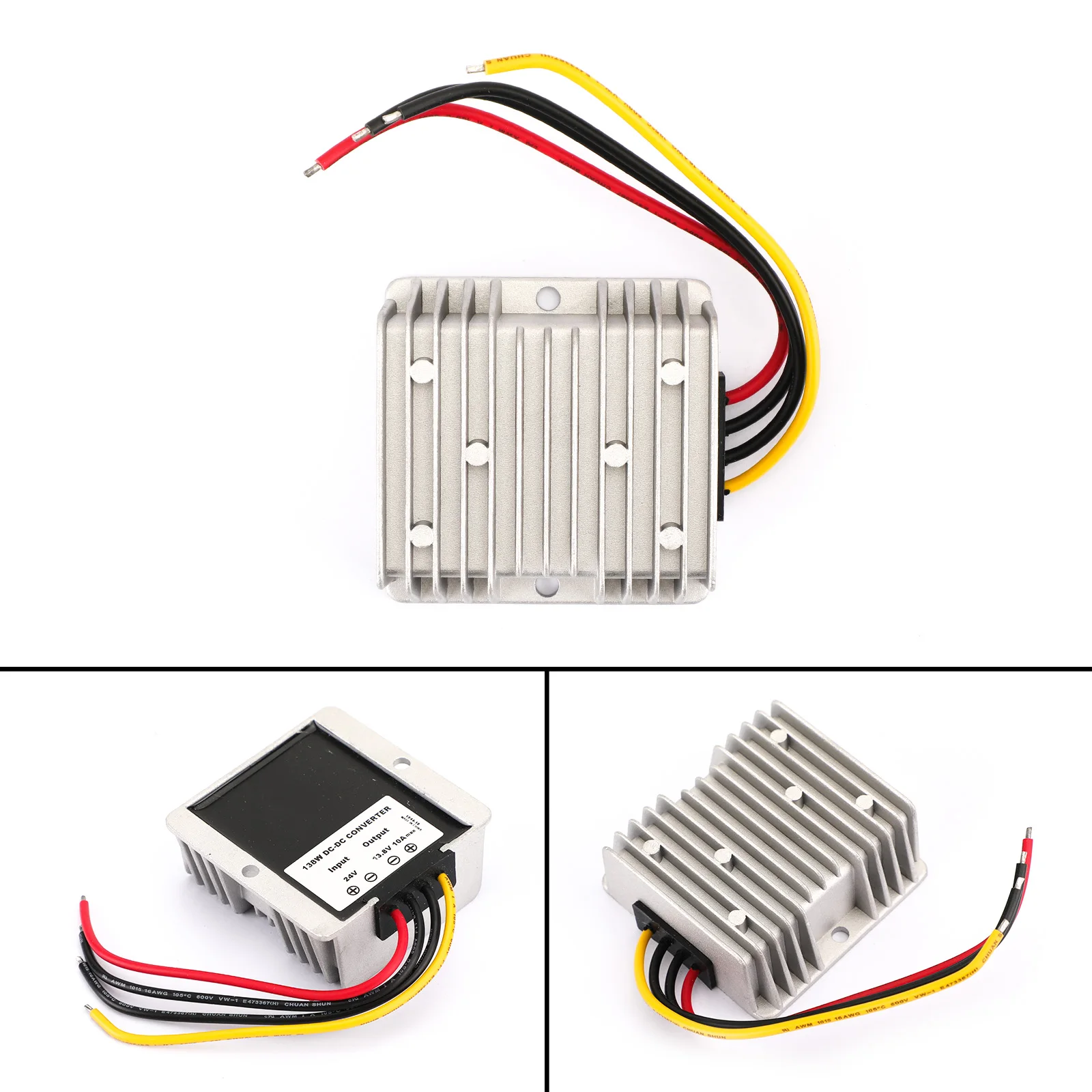 Areyourshop Водонепроницаемый 24V до 13,8 V 10A 138W понижающий DC/DC регулятор преобразователя питания
Areyourshop Водонепроницаемый 24V до 13,8 V 10A 138W понижающий DC/DC регулятор преобразователя питания