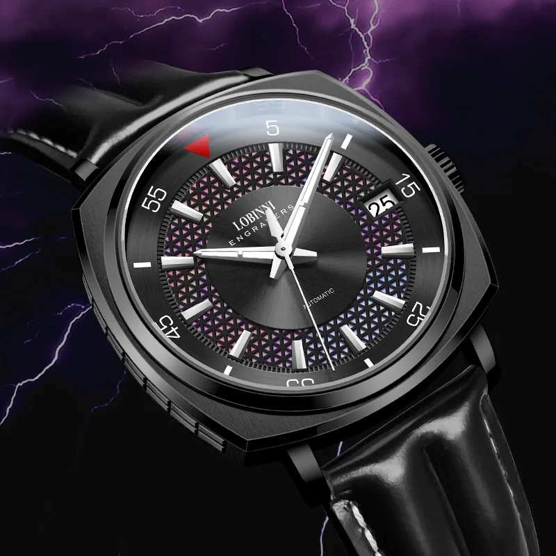 Switzerland LOBINNI Luxury Brand Seagull Automatic Mechanical Men's Watches Sapphire Skeleton Luminous Waterproof Clocks L16057
Switzerland LOBINNI Luxury Brand Seagull Automatic Mechanical Men's Watches Sapphire Skeleton Luminous Waterproof Clocks L16057