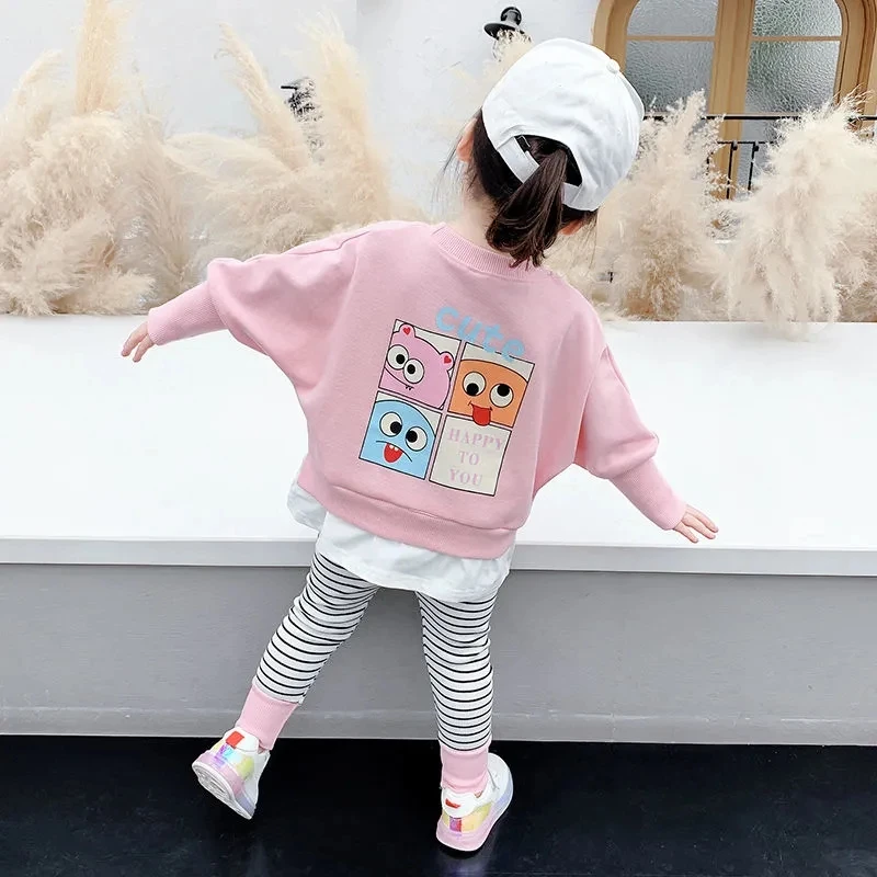 Girls Sweater Pants Set Spring and Autumn Clothes 2-piece Set New Children's Baby Long-sleeved Clothes Set
Girls Sweater Pants Set Spring and Autumn Clothes 2-piece Set New Children's Baby Long-sleeved Clothes Set