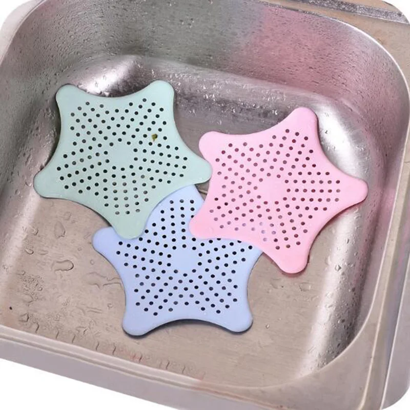 Creative Pentagon kitchen sink anti-clogging starfish silica floor drain bathroom sewer filter
Creative Pentagon kitchen sink anti-clogging starfish silica floor drain bathroom sewer filter
