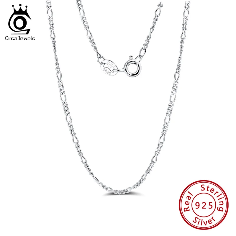 ORSA JEWELS Sterling Silver Necklaces Chains For Women Upgraded Version Letter Chains Women Necklace Fashion Fine Jewelry SC27
ORSA JEWELS Sterling Silver Necklaces Chains For Women Upgraded Version Letter Chains Women Necklace Fashion Fine Jewelry SC27