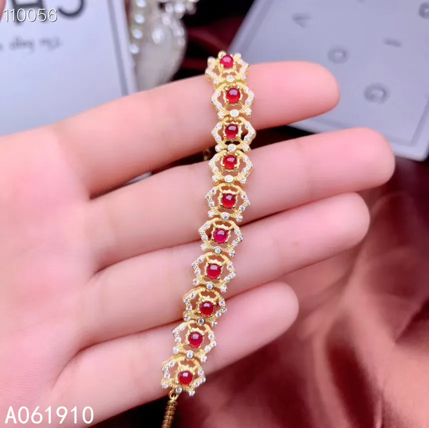 KJJEAXCMY boutique jewelry 925 sterling silver inlaid natural ruby female hand bracelet support detection popular exquisite
KJJEAXCMY boutique jewelry 925 sterling silver inlaid natural ruby female hand bracelet support detection popular exquisite