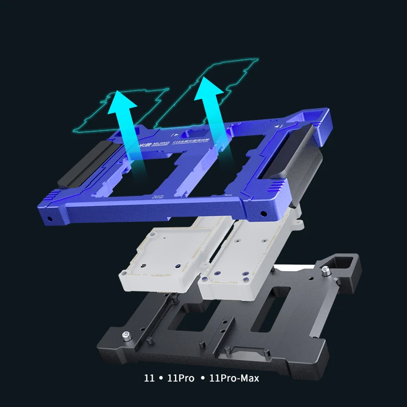 3 in 1MIJING C18 for iPhone 11 PRO PROMax Main Board Function Testing Fixture Logic Board Upper And Lower Middle Layered Tester
3 in 1MIJING C18 for iPhone 11 PRO PROMax Main Board Function Testing Fixture Logic Board Upper And Lower Middle Layered Tester