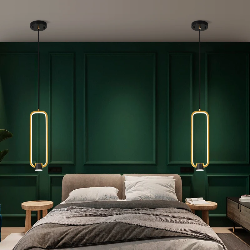 New Nordic Bedside LED Pendant lights Modern Minimalist Bedroom Bar Table Led Light Designer Creative Cafe Restaurant Small Lamp
New Nordic Bedside LED Pendant lights Modern Minimalist Bedroom Bar Table Led Light Designer Creative Cafe Restaurant Small Lamp
