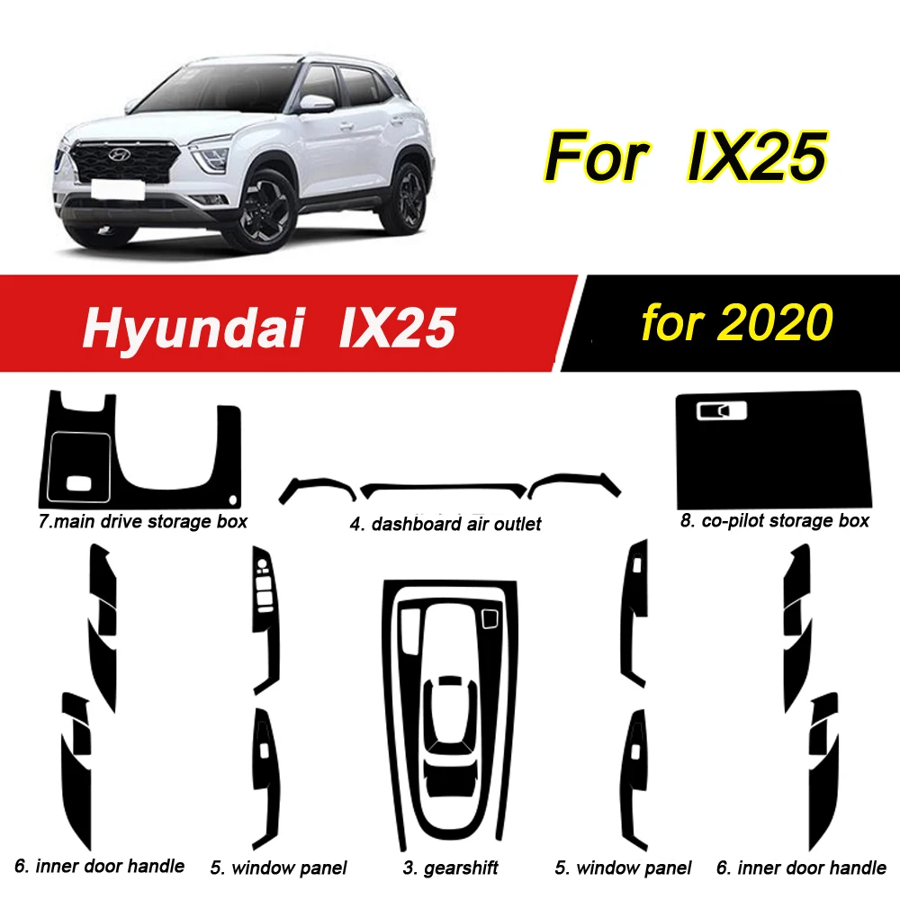 For Hyundai IX25 2015-2020 Car-Styling 3D/5D Carbon Fiber Car Interior Center Console Color Molding Sticker Decals
For Hyundai IX25 2015-2020 Car-Styling 3D/5D Carbon Fiber Car Interior Center Console Color Molding Sticker Decals