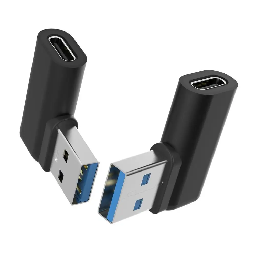 10pcs/lot 90 Degree Angled USB C Adapter USB3.1 Type C Female to USB 3.0 A Male Data Adapter for Laptop Desktop
10pcs/lot 90 Degree Angled USB C Adapter USB3.1 Type C Female to USB 3.0 A Male Data Adapter for Laptop Desktop