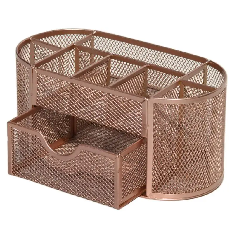 Rose Pink Desk Organizer Accessories - Strong Metal Construction - Office Supply Storage for Home or Office
Rose Pink Desk Organizer Accessories - Strong Metal Construction - Office Supply Storage for Home or Office